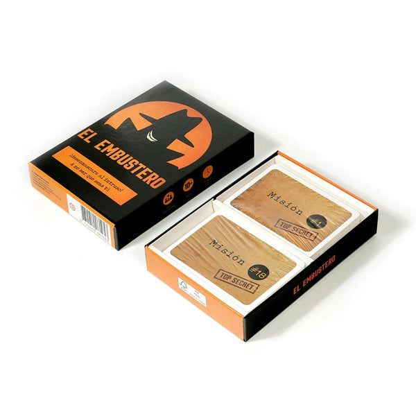 Planet Gates El Embustero ¿Conseguirás desenmascararlo? ¡Faroles, Creatividad, Juegos de Palabras y sospechas! Table game Card game  Family g