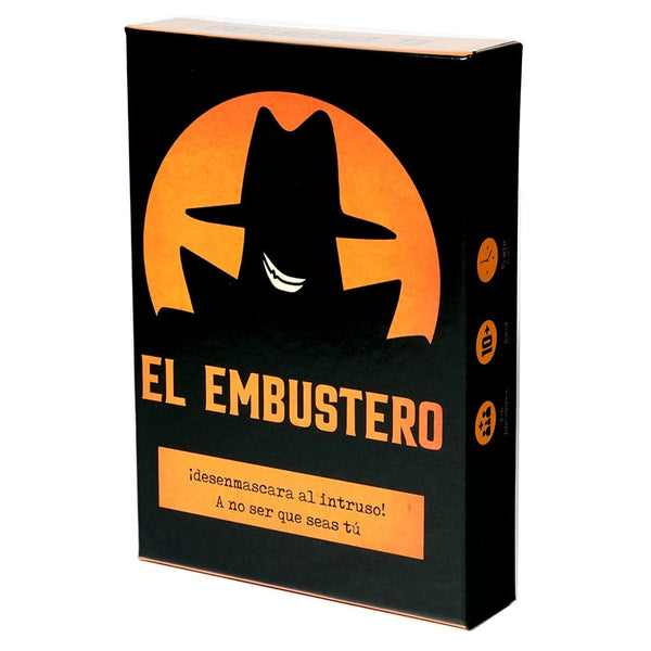 Planet Gates El Embustero ¿Conseguirás desenmascararlo? ¡Faroles, Creatividad, Juegos de Palabras y sospechas! Table game Card game  Family g