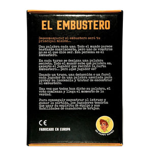 Planet Gates El Embustero ¿Conseguirás desenmascararlo? ¡Faroles, Creatividad, Juegos de Palabras y sospechas! Table game Card game  Family g