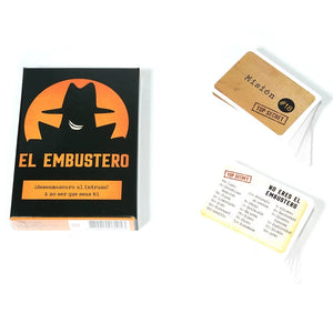 Planet Gates El Embustero ¿Conseguirás desenmascararlo? ¡Faroles, Creatividad, Juegos de Palabras y sospechas! Table game Card game  Family g