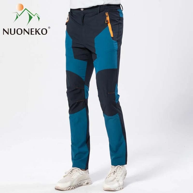 Planet Gates Elastic Mens Hiking Pants Outdoor Sport Summer Quick Dry Windproof Waterproof Trekking Climbing Wear-resistant Breathable Pants