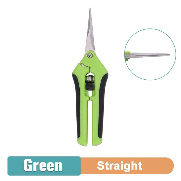 Planet Gates Elbow Red Garden Tools Secateurs Bonsai Shears Metal Gardening Scissor Pruning Tool Hand Cutter Fruit Picking Weed Household Potted 1PC