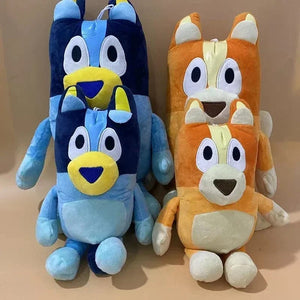 Planet Gates elder brother / Pendant 4 inches Bluey Family Plush Toys Cute Simulation Pet Dog Patrol Bingo Sister Kawai Plush Children'S Toy Doll Christmas Birthday Gift Toy