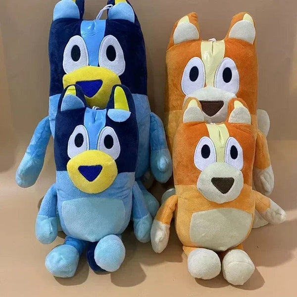 Planet Gates elder brother / Pendant 4 inches Bluey Family Plush Toys Cute Simulation Pet Dog Patrol Bingo Sister Kawai Plush Children'S Toy Doll Christmas Birthday Gift Toy