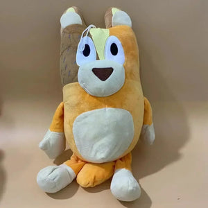 Planet Gates elder brother / Pendant 4 inches Bluey Family Plush Toys Cute Simulation Pet Dog Patrol Bingo Sister Kawai Plush Children'S Toy Doll Christmas Birthday Gift Toy