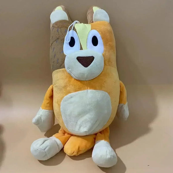 Planet Gates elder brother / Pendant 4 inches Bluey Family Plush Toys Cute Simulation Pet Dog Patrol Bingo Sister Kawai Plush Children'S Toy Doll Christmas Birthday Gift Toy