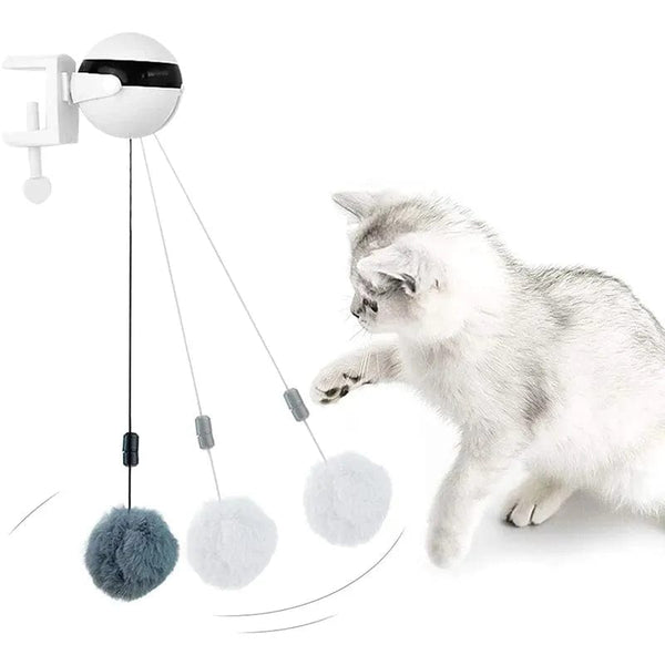 Planet Gates electric ball Electronic Motion Cat Toy YoYo Lifting Ball Electric Flutter Interactive Cat Teaser Toy Rotating Interactive Puzzle Pet Toy