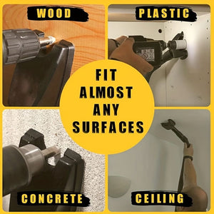 Planet Gates Electric Drill Dustproof Vacuum Cleaner Connector Hands-Free Dust Colle 1pc, Electric Drill Dust-proof Vacuum Cleaner Connector Hands, Free Dust Collector Dust-proof Hole Dust Collector, Cleaning Tools, Cleaning Accessories