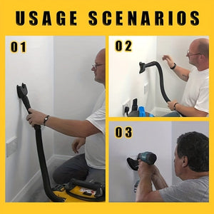 Planet Gates Electric Drill Dustproof Vacuum Cleaner Connector Hands-Free Dust Colle 1pc, Electric Drill Dust-proof Vacuum Cleaner Connector Hands, Free Dust Collector Dust-proof Hole Dust Collector, Cleaning Tools, Cleaning Accessories