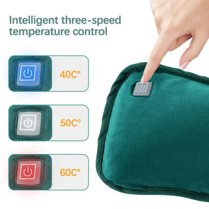 Planet Gates Electric Hand Warmer USB Winter Heater Soft Flannel Washable Foot Hand Warming Bag Pocket Belly Heating Pad For Home Office