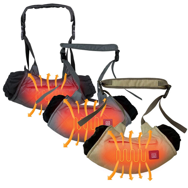 Planet Gates Electric Heated Hand Warmer Muff Cold Weather Fast Heating Thermal Glove Waist Bag For Outdoor Hunting Skiing Camping