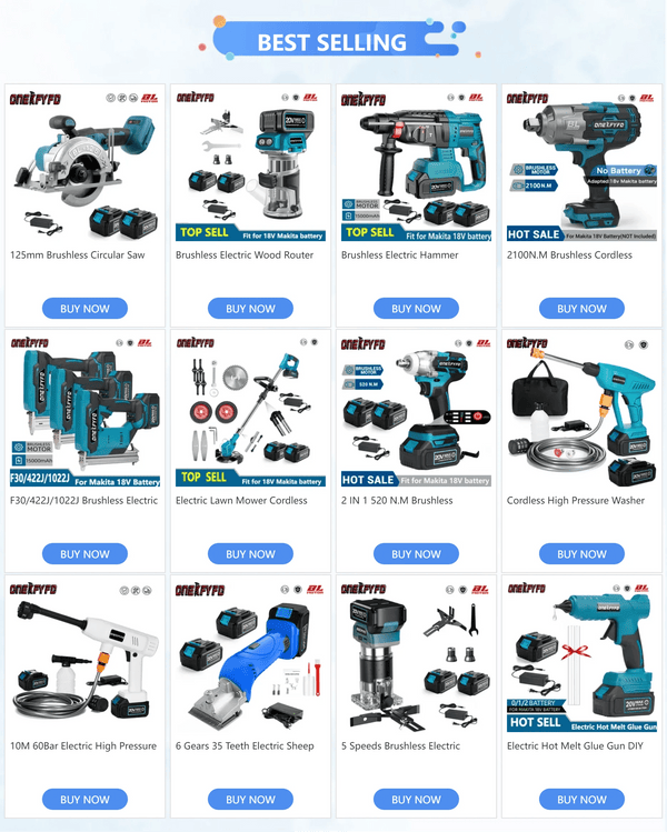 Planet Gates Electric Lawn Mower Cordless Handheld Grass Trimmer Length Adjustable Cutter Household Garden Tools For Makita 18V Battery