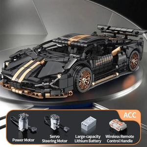 Planet Gates Electric no box 67129 Car MOC 1280pcs Building Blocks Car and Construction Toy Adult Collectible Cars Set to Build 1:14 Scale Sports Car Model