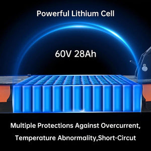 Planet Gates Electric Scooter Z36 5600W Dual Motor 60V 28AH 65KM/H Aluminum Battery 11inch Tire Escooter Folding Off-road Electric Scooters