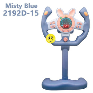 Planet Gates Electric Simulated Driving Steering Three-Dimensional Portable Wheel Copilot Toy Light And Sound Educational Children's Gifts