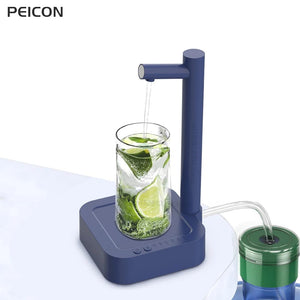 Planet Gates Electric Water Gallon Bottle Pump 19 Liters Desktop Portable Water Pump Automatic Water Dispenser Pump Rechargeable Water Pump