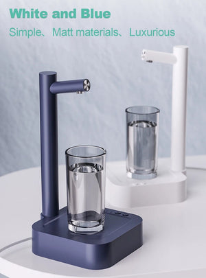 Planet Gates Electric Water Gallon Bottle Pump 19 Liters Desktop Portable Water Pump Automatic Water Dispenser Pump Rechargeable Water Pump