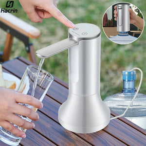 Planet Gates Electric Water Gallon Bottle Pump Automatic Water Dispenser Pump 19 Liters Foldable Desktop Water Bottle Pump H3 Rechargeable