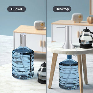 Planet Gates Electric Water Gallon Bottle Pump Automatic Water Dispenser Pump 19 Liters Foldable Desktop Water Bottle Pump H3 Rechargeable