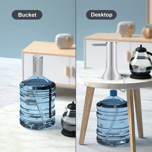 Planet Gates Electric Water Gallon Bottle Pump Automatic Water Dispenser Pump 19 Liters Foldable Desktop Water Bottle Pump H3 Rechargeable