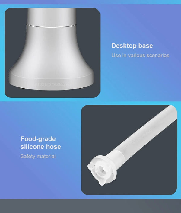 Planet Gates Electric Water Gallon Bottle Pump Automatic Water Dispenser Pump 19 Liters Foldable Desktop Water Bottle Pump H3 Rechargeable