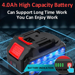 Planet Gates Electric Wrench Without Battery / CHINA JAUHI 520N.M Cordless Electric Wrench Brushless Electric Impact Wrench 1/2 inch for Makita 18V Battery Screwdriver Power Tools