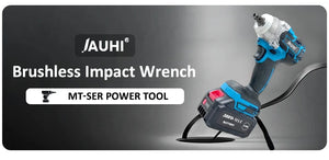 Planet Gates Electric Wrench Without Battery / CHINA JAUHI 520N.M Cordless Electric Wrench Brushless Electric Impact Wrench 1/2 inch for Makita 18V Battery Screwdriver Power Tools