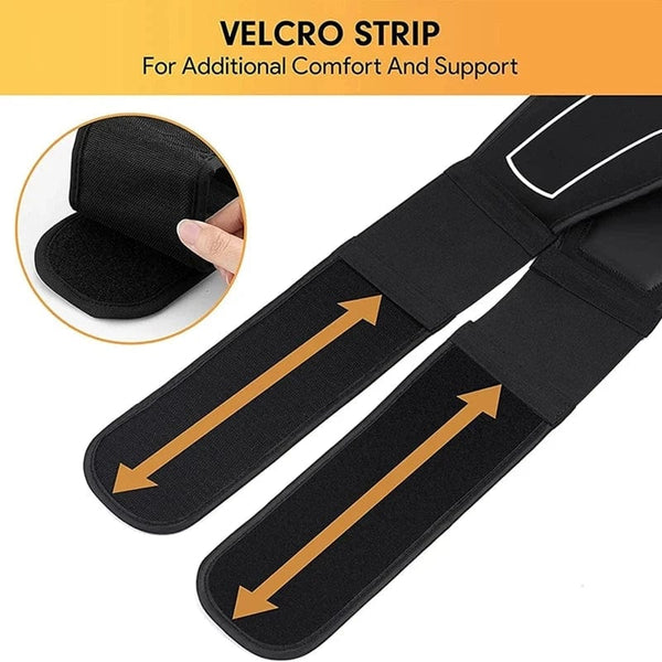 Planet Gates Electronic EMS Muscle Stimulator Abdominal Toning Belt With Remote Control Ab Trainer Fitness Equipment For Home USB Recharge