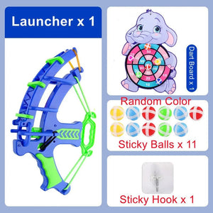 Planet Gates Elephant x 11 Balls 1 Montessori Throw Sport Shooting Target Sticky Ball Dartboard Basketball Board Games Educational Children Indoor Outdoor Game Toy