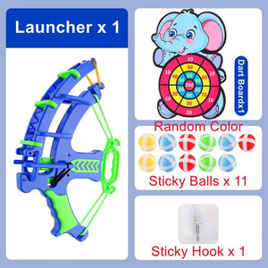 Planet Gates Elephant x 11 Balls Montessori Throw Sport Shooting Target Sticky Ball Dartboard Basketball Board Games Educational Children Indoor Outdoor Game Toy