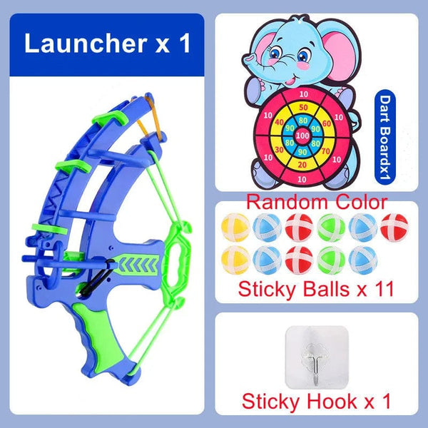 Planet Gates Elephant x 11 Balls Montessori Throw Sport Shooting Target Sticky Ball Dartboard Basketball Board Games Educational Children Indoor Outdoor Game Toy