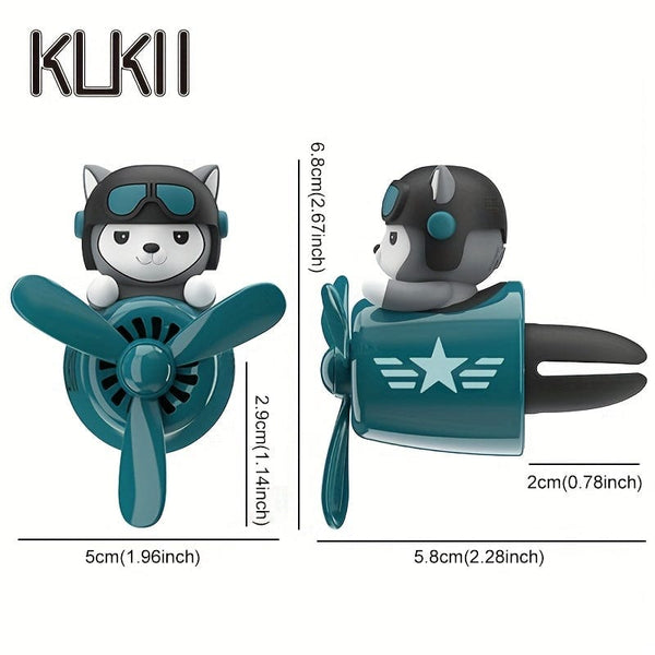 Planet Gates Elevate Your Car's Aroma with this Dog Pilot Air Freshener & Vehicle Accessory!