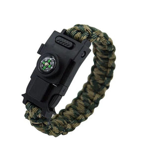 Planet Gates Emergency Paracord 550 4mm Led Lights Camping Rope Parachute Cord Bracelet Survival Multifunction outdoor tools Camping survival