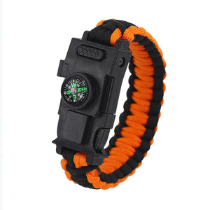 Planet Gates Emergency Paracord 550 4mm Led Lights Camping Rope Parachute Cord Bracelet Survival Multifunction outdoor tools Camping survival