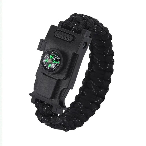 Planet Gates Emergency Paracord 550 4mm Led Lights Camping Rope Parachute Cord Bracelet Survival Multifunction outdoor tools Camping survival