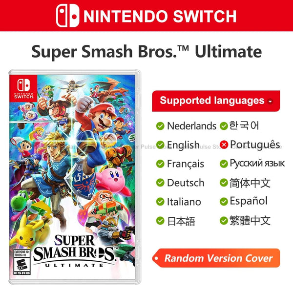 Planet Gates English Cover / CHINA Super Smash Bros. Ultimate Nintendo Switch Game Deals Action Fighting and Multiplayer Genre for Switch OLED Lite Game Console