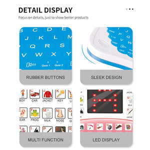 Planet Gates English Learning Machine Laptop Computer Toys Child Electronic Preschool Language Education Gift Toddler Kid Developing Skills