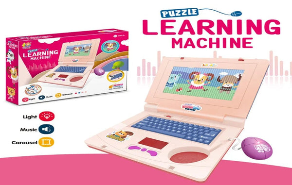 Planet Gates English Learning Small Laptop Toy for Kids. Boys and Girls Computer for Aphabet ABC.Numbers.Words.Spelling.Maths.Music