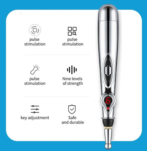 Planet Gates English standard plug / Single Two / 110 volts Electronic Acupuncture Pen Acupuncture Point Pen Acupuncture Point Pen Meridian Energy Meridian Pen Massage Pen Acupuncture Acup