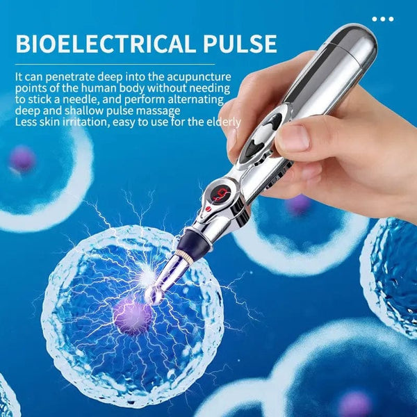 Planet Gates English standard plug / Single Two / 110 volts Electronic Acupuncture Pen Acupuncture Point Pen Acupuncture Point Pen Meridian Energy Meridian Pen Massage Pen Acupuncture Acup