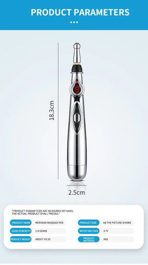 Planet Gates English standard plug / Single Two / 110 volts Electronic Acupuncture Pen Acupuncture Point Pen Acupuncture Point Pen Meridian Energy Meridian Pen Massage Pen Acupuncture Acup