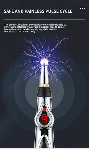 Planet Gates English standard plug / Single Two / 110 volts Electronic Acupuncture Pen Acupuncture Point Pen Acupuncture Point Pen Meridian Energy Meridian Pen Massage Pen Acupuncture Acup