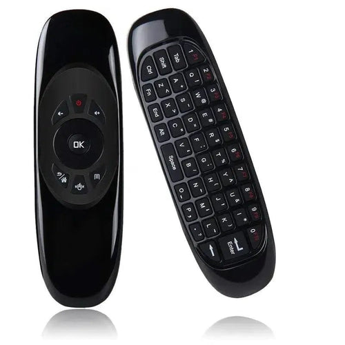 Planet Gates English Version C120 Air Mouse Mini Keyboard Mouse Somatosensory Gyroscope Double-Sided Remote Control for PC Android TV Box