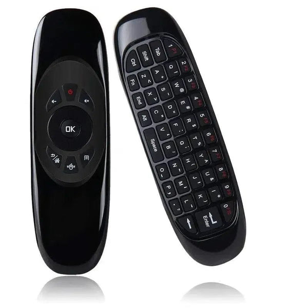 Planet Gates English Version C120 Air Mouse Mini Keyboard Mouse Somatosensory Gyroscope Double-Sided Remote Control for PC Android TV Box