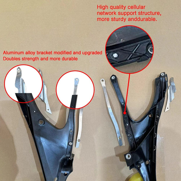 Planet Gates Enhanced set OTOM 19-22 Motocross Subframe Rear Seat Support Frame Tailstock Bracket For HUSQVARNA FC250 FE350S FS450 TC125 TE150 TE300 TX300