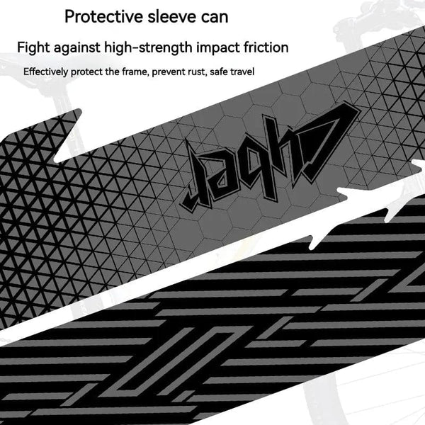 Planet Gates ENLEE Bicycle Frame Protection Sticker MTB Removable Bike Down Tube Anti-Scratch Sticker Tape Protector Cycling Accessories