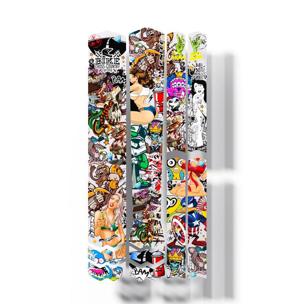 Planet Gates ENLEE Bicycle Frame Protector Anti-Scratch Bicycle Protection Film Bicycle Protector Strong Upgraded Material Multiple Choices