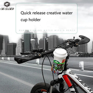 Planet Gates ENLEE Colorful Portable Mountain Bike Folding Bicycle Kettle Cartoon Pattern Bottle Holder Bottle Cage Folding Cup Holder