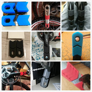 Planet Gates ENLEE Mountain Bicycle Crank Protective Cover MTB Highway Bike Crank Set Protective Crank Arm Cover Universal 4pcs/1set