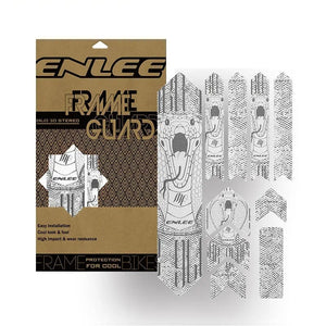 Planet Gates ENLEE The New Removeable Sticker Road Bicycle Paster Guard Cover 3D MTB Mountain Bike Scratch-Resistant Protect Frame Protector